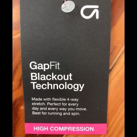 GapFit High Rise Blackout Full Length Leggings - Picture 7 of 11